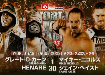 Resultados NJPW World Tag League 2023 (noche 5)