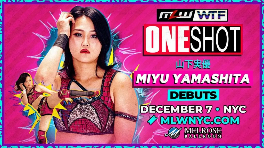 Miyu Yamashita debutará en diciembre en MLW