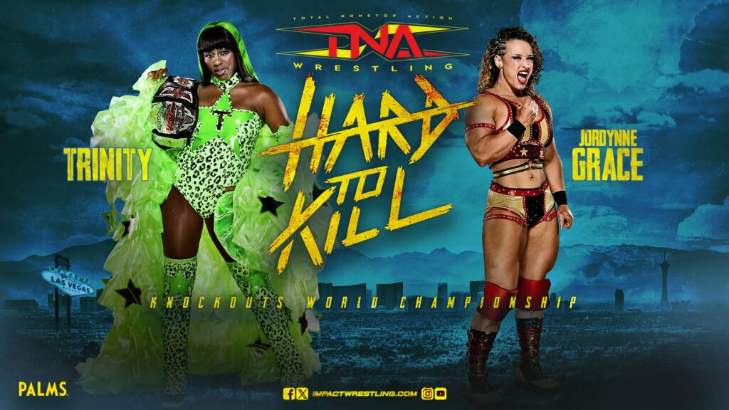 Trinity defenderá el Campeonato Mundial de Knockouts ante Jordynne Grace en TNA Hard To Kill 2024