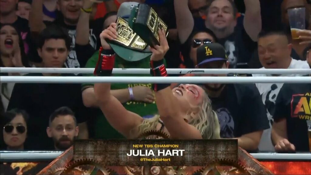 Julia Hart se convierte en la nueva Campeona de TBS en AEW Full Gear 2023