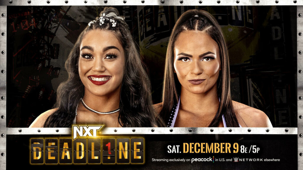 Cartelera WWE NXT Deadline 2023 actualizada