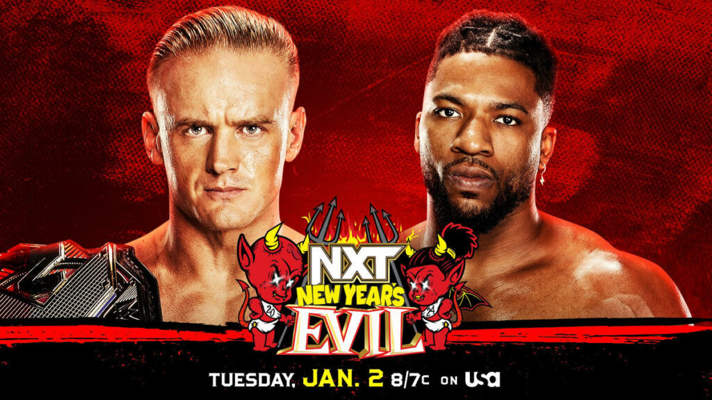Cartelera WWE NXT New Year's Evil 2024 actualizada