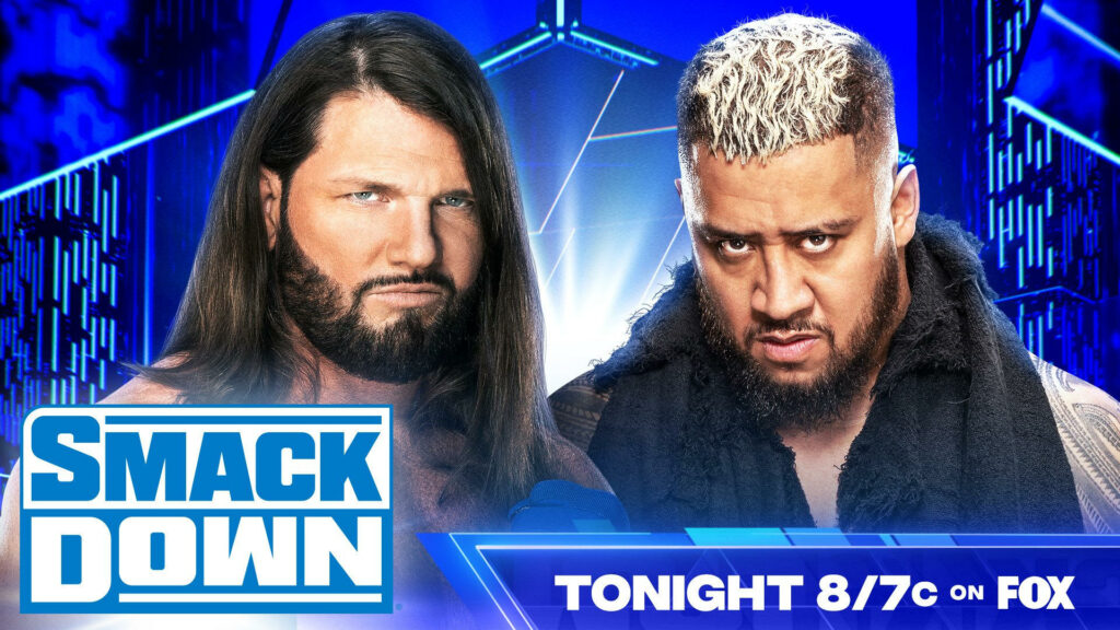 AJ Styles se enfrentará a Solo Sikoa en WWE SmackDown esta noche