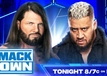 AJ Styles se enfrentará a Solo Sikoa en WWE SmackDown esta noche
