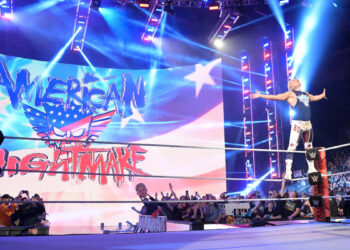 Cody Rhodes reacciona a su victoria en los Pro Wrestling Awards 2023