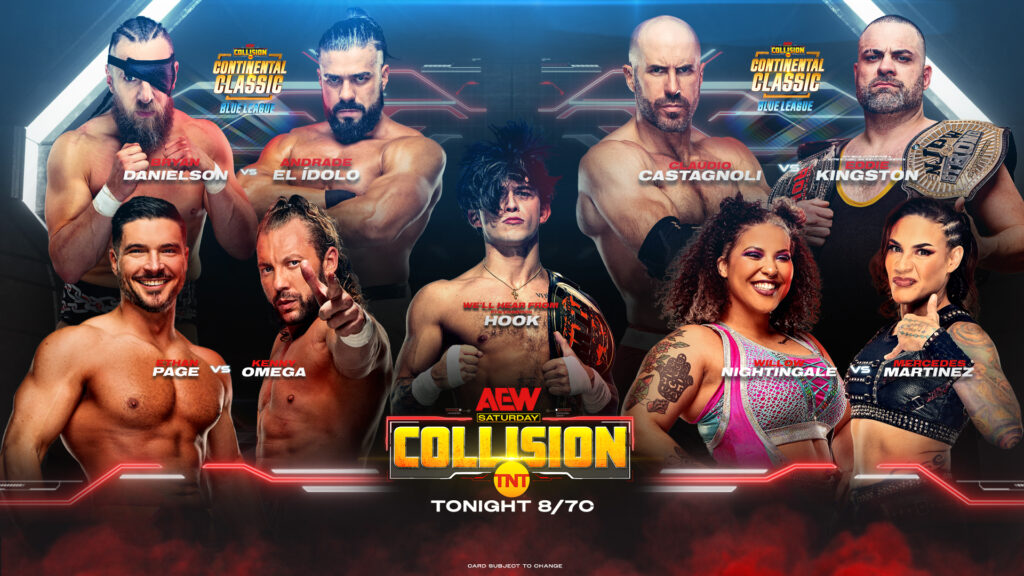 Resultados AEW Collision 9 de diciembre de 2023