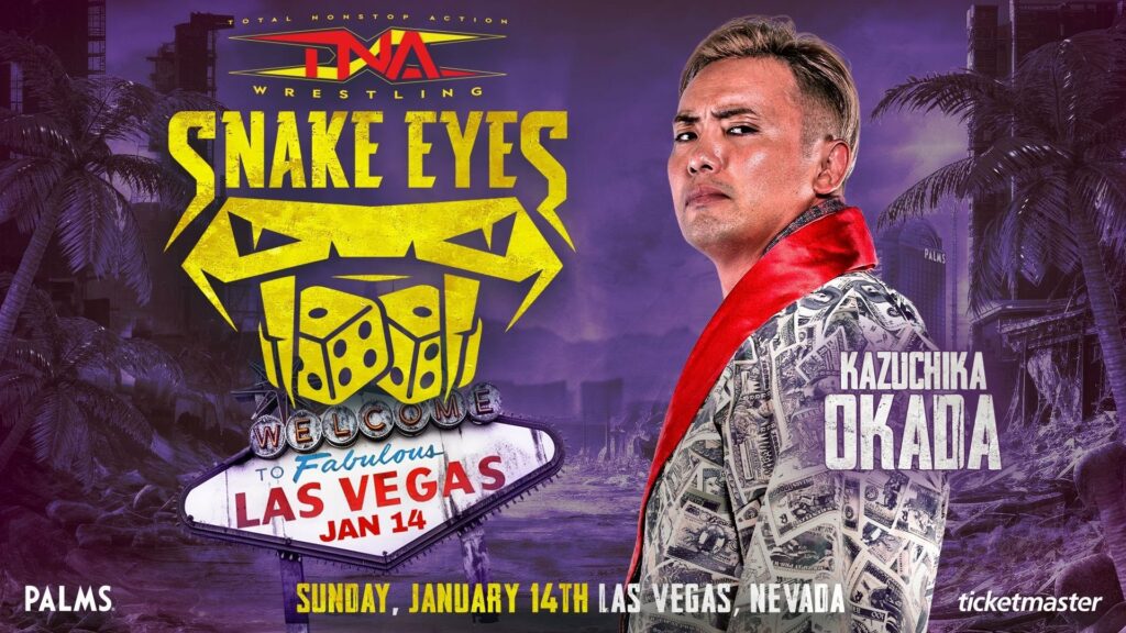 Kazuchika Okada regresará a TNA el próximo 14 de enero