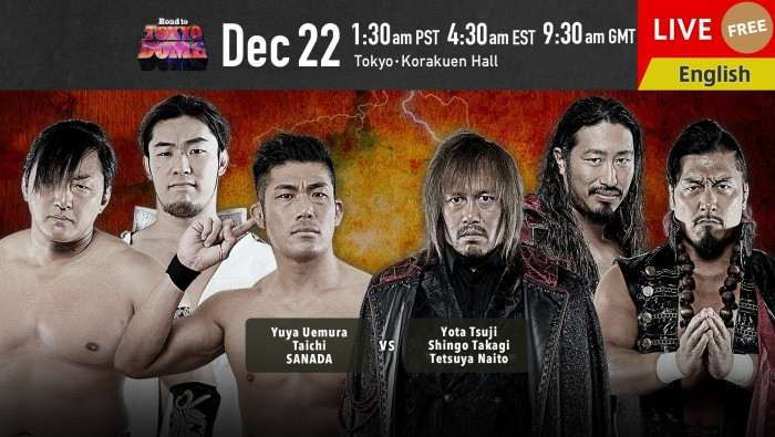 Resultados NJPW Road to Tokyo Dome 2023 (noche 2)