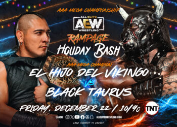Cartelera AEW Rampage Holiday Bash 22 de diciembre de 2023