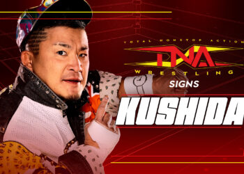 KUSHIDA firma con TNA Wrestling