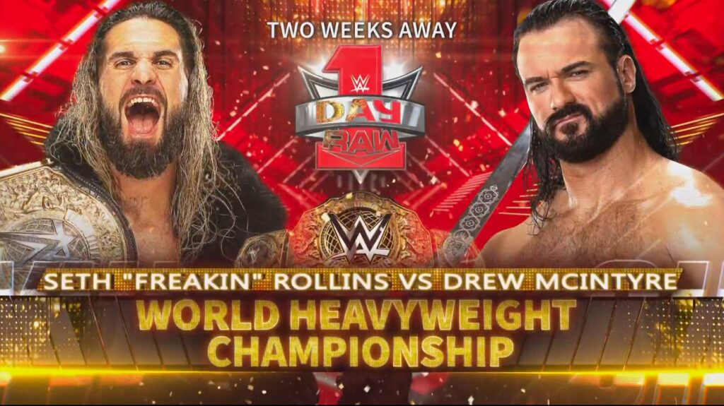 Cartelera WWE RAW Day 1 (1 de enero de 2024)