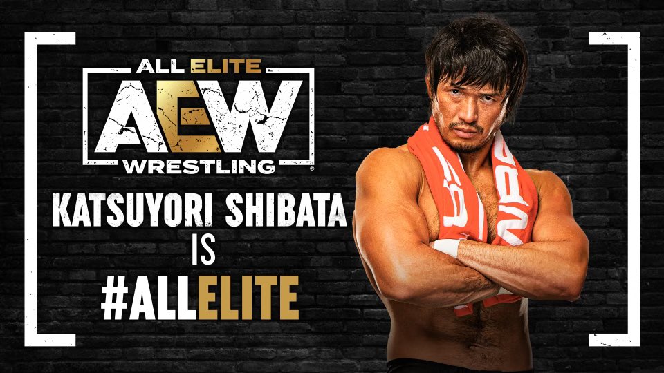 Katsuyori Shibata firma con AEW