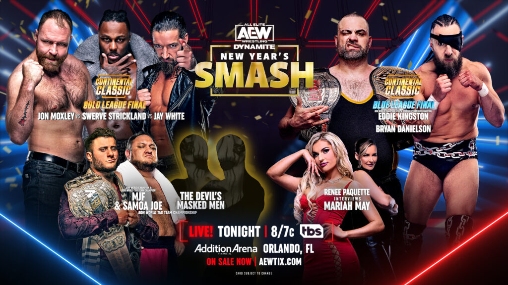 Resultados AEW Dynamite New Year's Smash 27 de diciembre de 2023
