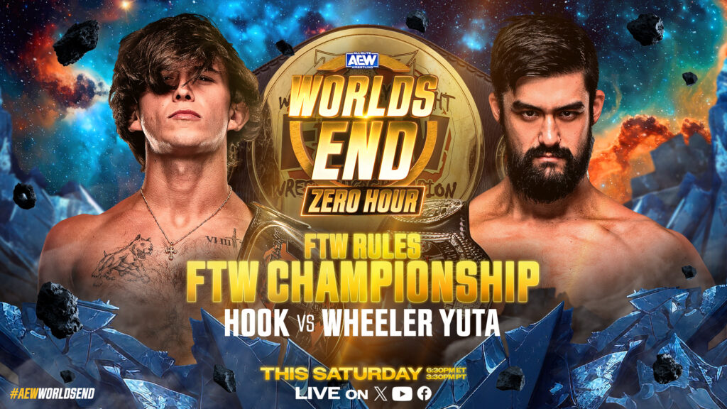Hook vs Yuta AEW Worlds End