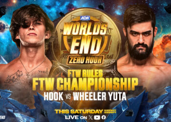 Hook vs Yuta AEW Worlds End