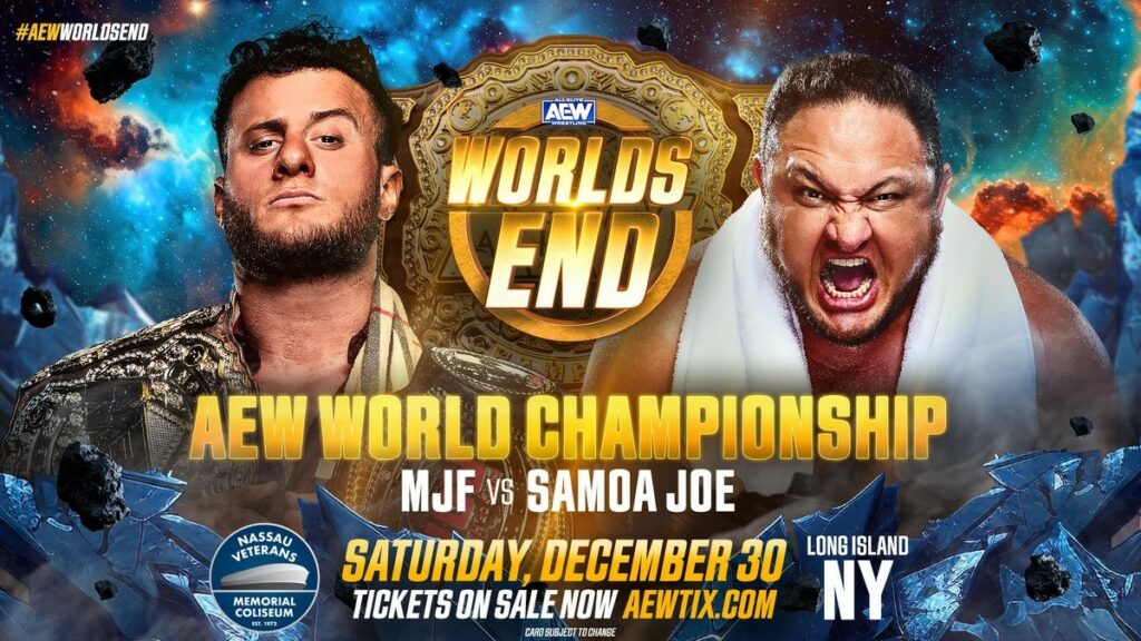 Apuestas AEW Worlds End: Samoa Joe vs. MJF