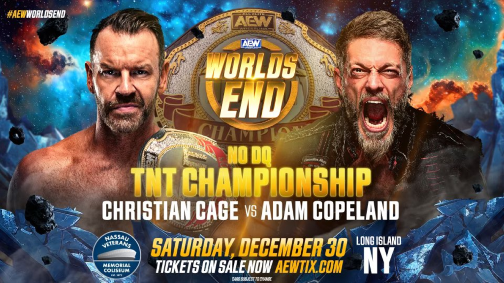 Apuestas AEW Worlds End: Adam Copeland vs. Christian Cage