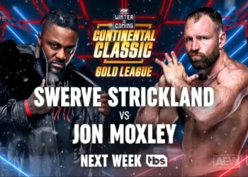 Cartelera AEW Dynamite Winter is Coming 2023 actualizada