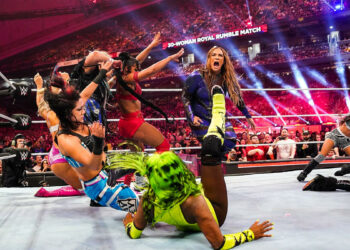 El Royal Rumble femenino 2024 se extendió más de lo planeado