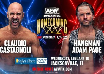 All Elite Wrestling amplía la cartelera del episodio de AEW Dynamite del 10 de enero