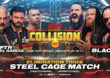 Confirmado un 'Steel Cage Match' para el episodio de AEW Collision del 27 de enero de 2024