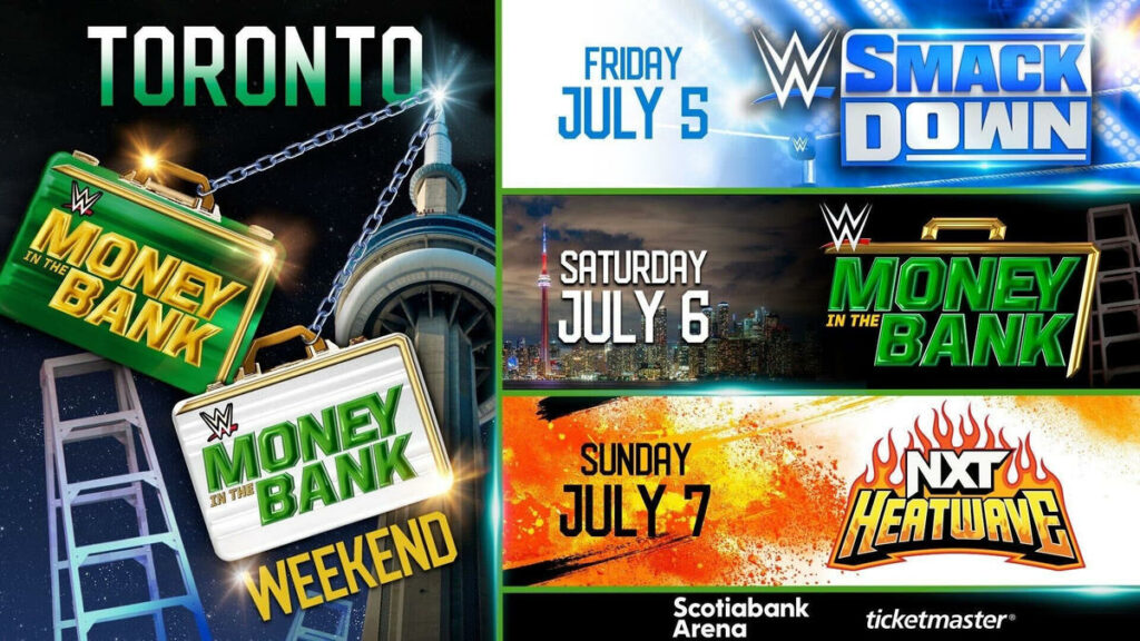 WWE utilizará un stage reducido durante el fin de semana de Money in the Bank 2024
