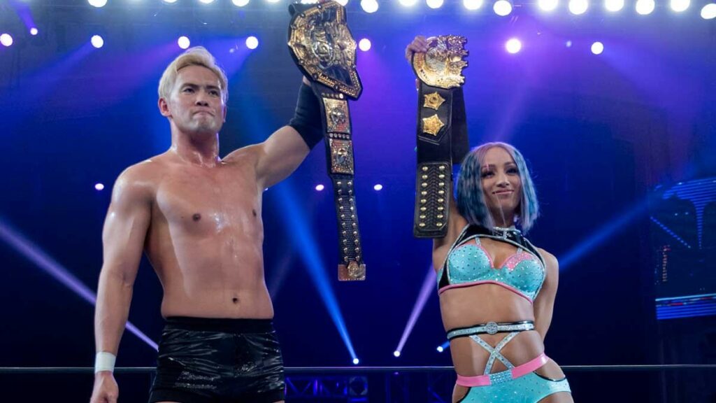 En AEW esperan que Mercedes Moné y Kazuchika Okada se unan a la empresa pronto