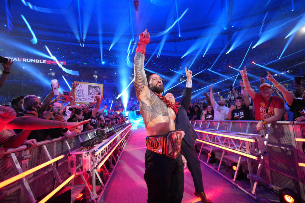 Roman Reigns reacciona a la victoria de Cody Rhodes en Royal Rumble 2024