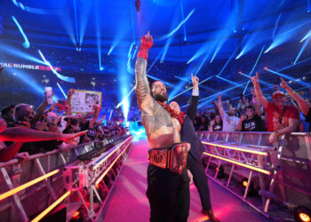 Roman Reigns reacciona a la victoria de Cody Rhodes en Royal Rumble 2024