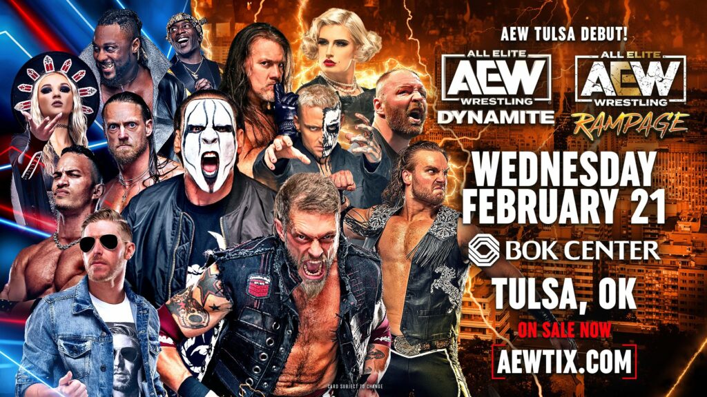 AEW anuncia la cartelera provisional del show de Dynamite del 21 de febrero de 2024