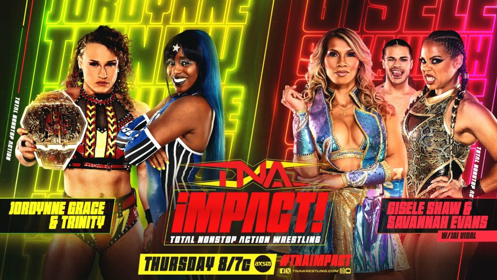TNA Wrestling anuncia tres luchas para su show semanal del 8 de febrero