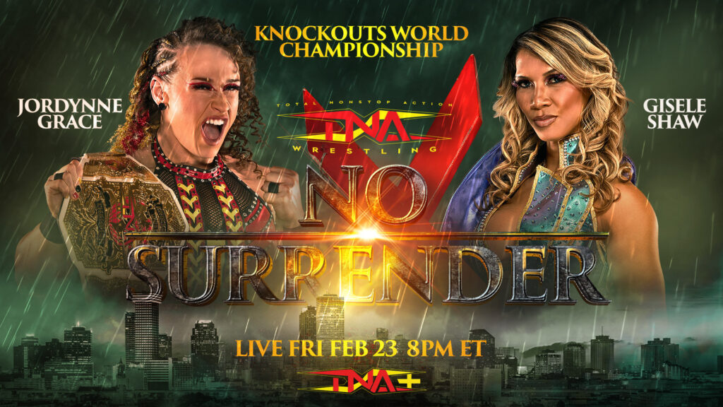 Jordynne Grace defenderá el Campeonato Mundial de Knockouts ante Gisele Shaw en TNA No Surrender 2024