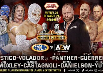 Blackpool Combat Club luchará en CMLL ante Místico, Volador Jr., Blue Panther y Último Guerrero