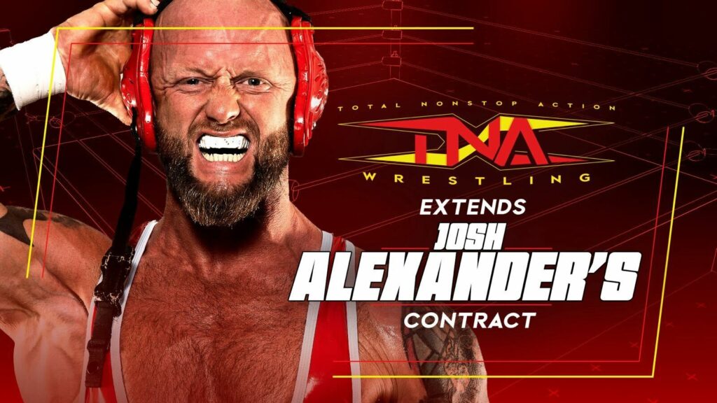 TNA Wrestling extiende el contrato de Josh Alexander - Todos los detalles y declaraciones del luchador