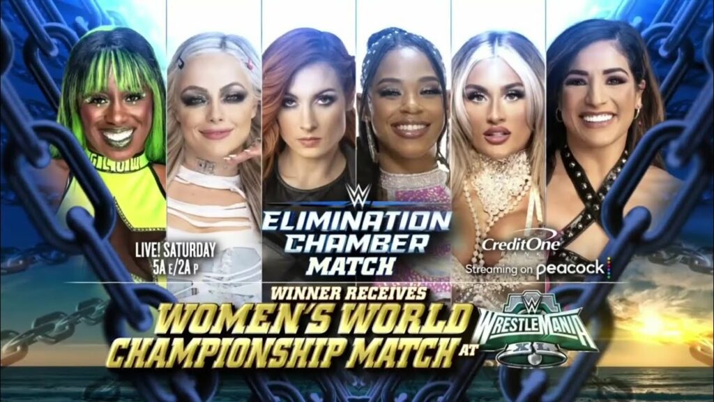 Apuestas WWE Elimination Chamber: Cámara femenina