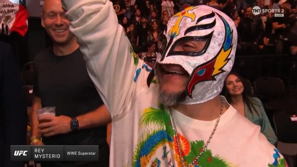 Rey Mysterio, presente en UFC México