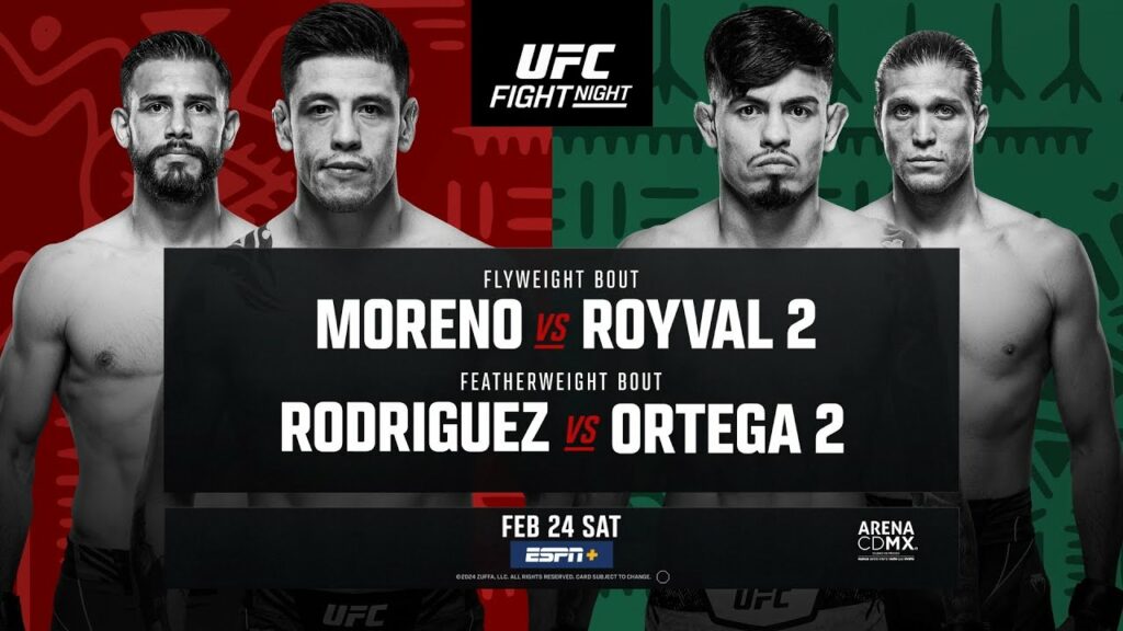 Resultados UFC México: Moreno vs. Royval 2