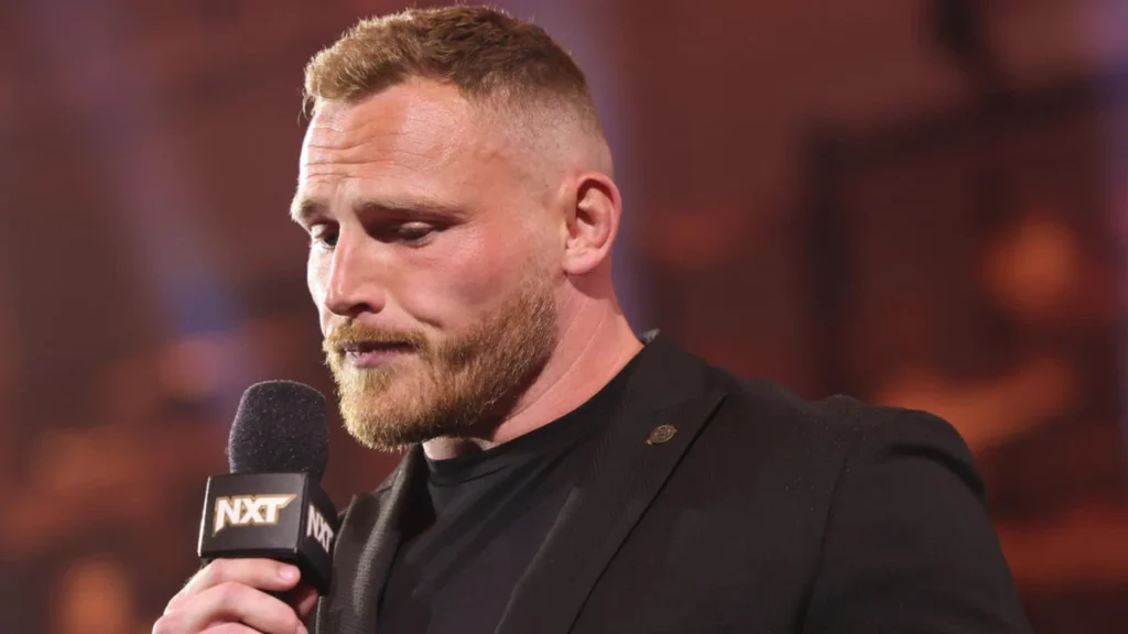 Ridge Holland anuncia en NXT que se retira de manera indefinida