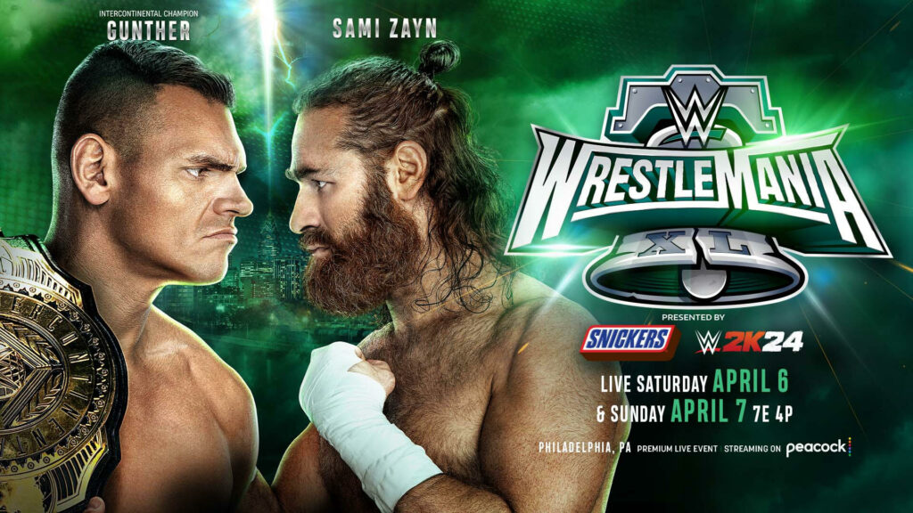 Sami Zayn retará por el Campeonato Intercontinental de GUNTHER en WrestleMania 40