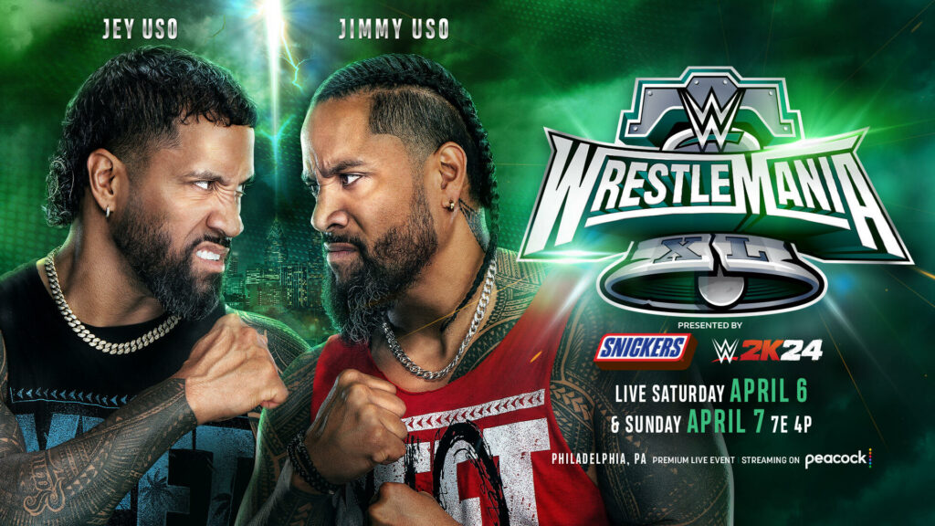 Jey Uso enfrentará a Jimmy Uso en WrestleMania 40