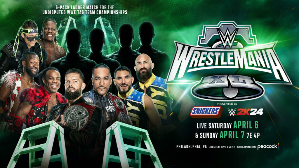 Tres equipos clasificados para el 'Ladder Match' de WrestleMania 40