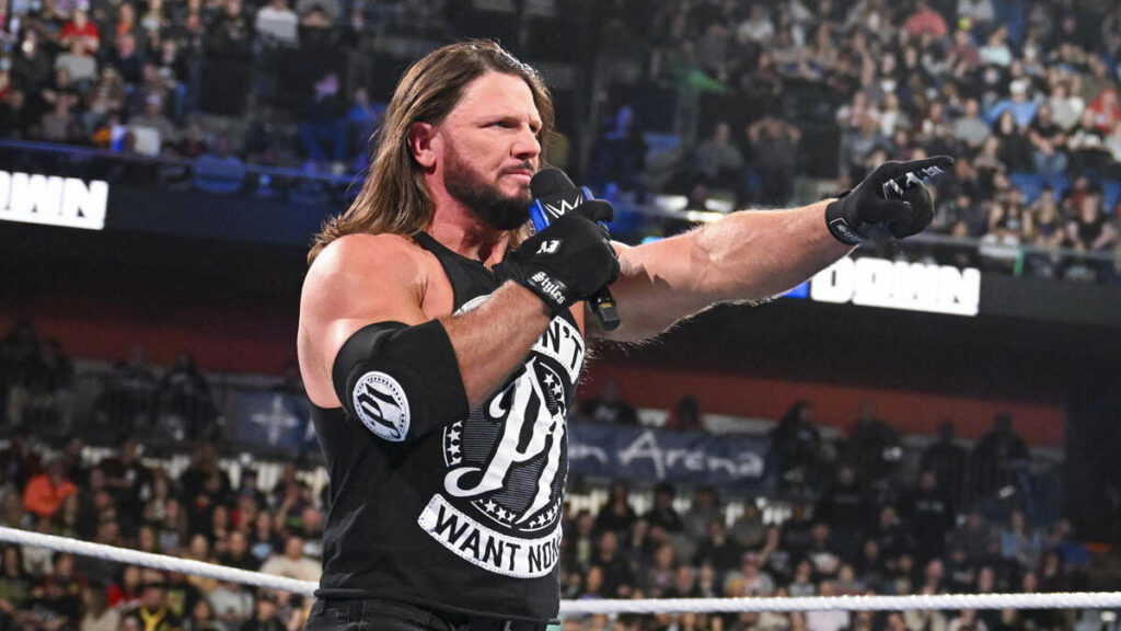 AJ Styles rompe su personaje para agradecer a los aficionados de Francia