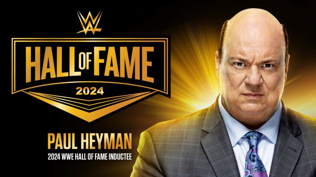 Paul Heyman será introducido en el WWE Hall of Fame 2024