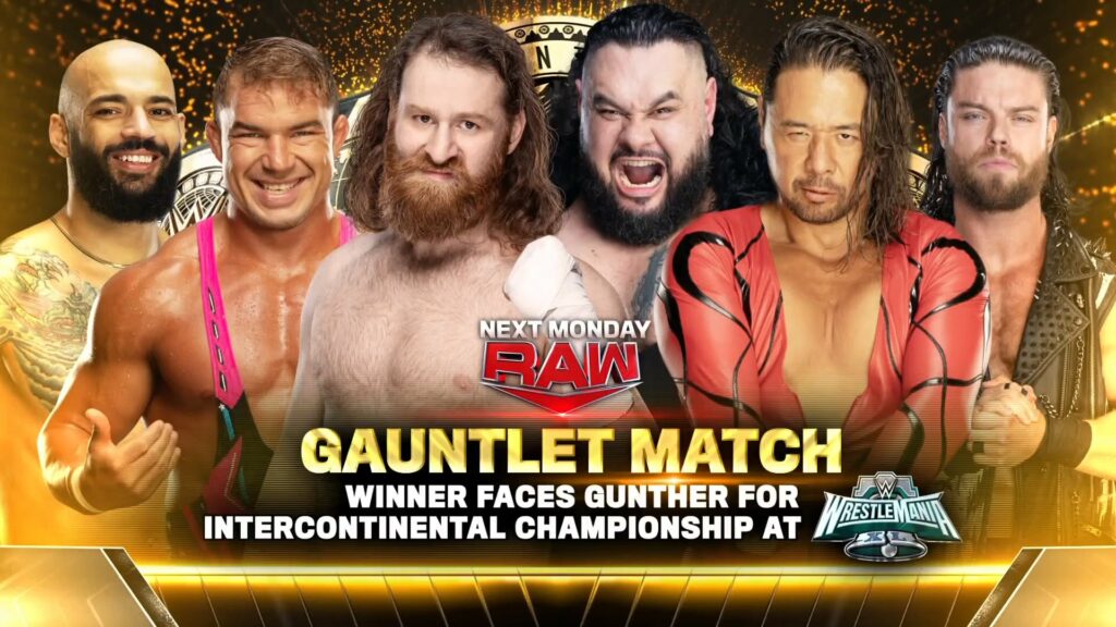 El retador de GUNTHER en WrestleMania 40 se determinará en un ‘Gaunlet Match’ en WWE RAW