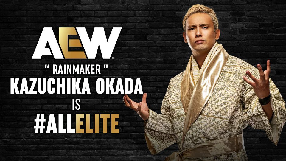 Kazuchika Okada firma con AEW y se une a The Elite en Dynamite