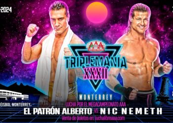 Alberto El Patrón y Nic Nemeth (Dolph Ziggler) lucharán por el Megacampeonato de AAA en Triplemania 32 Monterrey