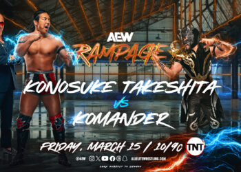 Cartelera AEW Rampage 15 de marzo de 2024