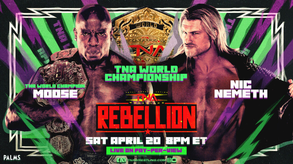 Nic Nemeth retará a Moose por el Campeonato Mundial de TNA en Rebellion 2024