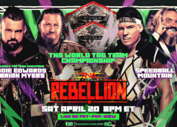 The System defenderá el Campeonato Mundial por Parejas de TNA ante Speedball Mountain en Rebellion 2024