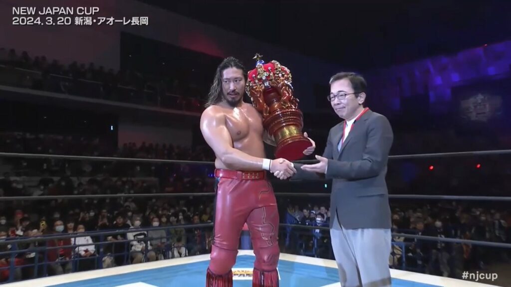 Yota Tsuji gana la NJPW New Japan Cup 2024 y retará a Tetsuya Naito en Sakura Genesis
